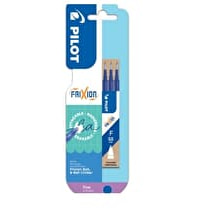 Pilot, Recharges Frixion ball encre bleue effaçable pointe fine pour roller x3