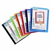 Carrefour, Classeur souple personnalisable 4 anneaux 21x29.7 cm dos 3 cm