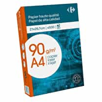 Carrefour, Ramette de papier 500 feuilles A4 90 grammes