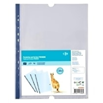 Carrefour, Pochette perforée x50