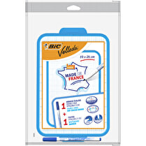 Bic, Ardoise velleda  19x26cm + 1 feutre