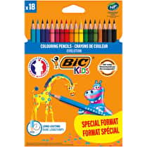Bic, Crayon de couleur Kids Evolution x18