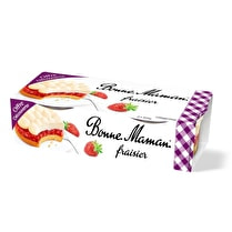 Bonne maman, Dessert pâtissier Fraisier x 2