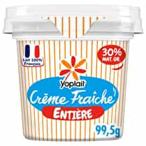 Yoplait, Crème fraîche entière 30 % de matière grasse