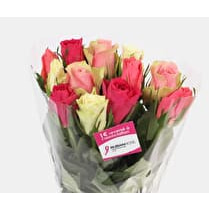 Votre fleuriste, Bouquet 12 roses 50 cm