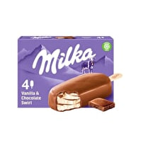Milka, Bâtonnets vanille chocolat x4