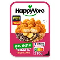 Happyvore, Nuggets végétales et gourmandes