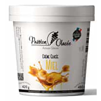 PASSION GLACEE, Crème glacée au miel