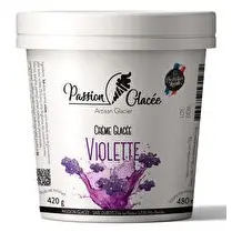 PASSION GLACEE, Crème glacée à la violette