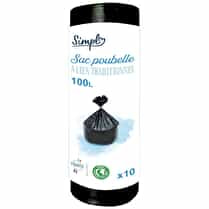 Simpl, Sacs poubelle traditionnel 100l