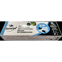 Carrefour, Sacs de congélation zip 1l