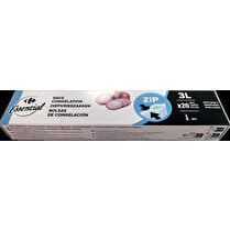 Carrefour, Sacs de congélation zip 3l