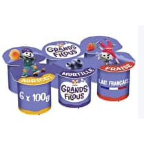 Yoplait, Grands filous fraise myrtille et abricot