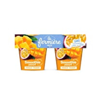 La fermière, Yaourt smoothie mangue passion