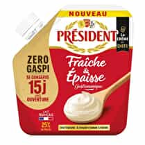 Président, Crème fraîche épaisse 25 % de matière grasse