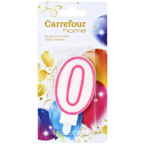 Carrefour, Bougie d'anniversaire chiffre n°0