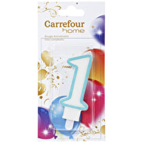 Carrefour, Bougie chiffre n°1 avec bobèche
