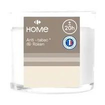Carrefour, Bougie Parfumée en Verre Anti-Tabac