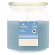 Carrefour, Bougie jarre monoï/bleu