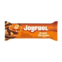 JOYFUEL, Barre protéiné Goût cacahuète caramel salé au chocolat au lait