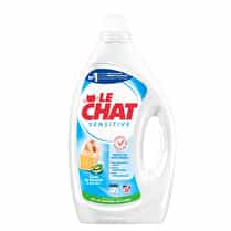 Le chat, Lessive liquide peaux sensibles savon de Marseille et aloe vera