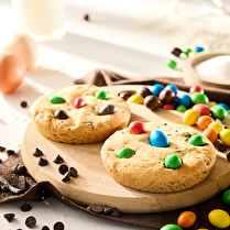 Votre boulanger vous propose, Cookies M&MS x2