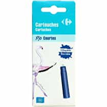 Carrefour, Cartouches d'encre bleues pour stylo plume x30