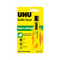 Uhu, Colle flex+clean tube plastique 20 ml sans solvant