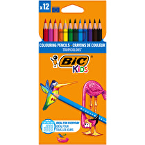 Bic, Crayons de couleur Bic tropicolors X12
