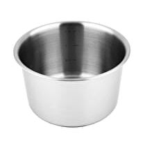 Carrefour, Casserole 16cm en inox compatible avec poignée Tefal tous feux dont induction