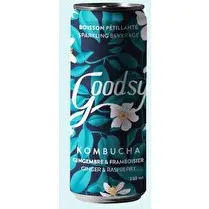 Goodsy kombucha, Kombucha gingembre & framboisier
