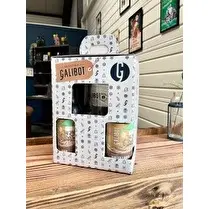 Brasserie Galibot, Coffret lanterne Noël  4 x 33 cl + 1 verre