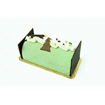 FERME DU TOUT VENT, Bûche glacée chocolat pistache