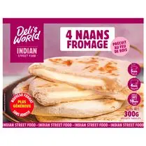 Deli's World, Naans au fromage - x 4