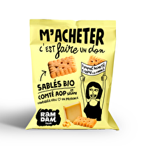 RAMDAM, Sablés bio comté sésame