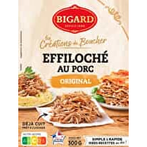Bigard, Effilochés de porc nature