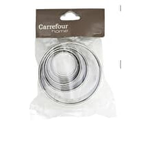 Carrefour, Lot de 4 cercles à pâtisseries