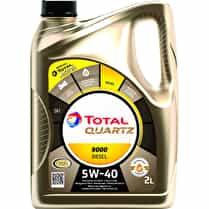 Total, Huile moteur quartz 9000 5W-40 Diesel