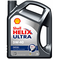 SHELL, Huile auto Helix Ultra 5W-40 Diesel