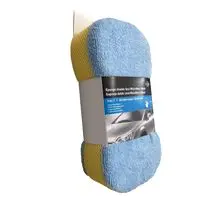 Carrefour, Eponge double face microfibre 2 en 1