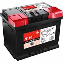 Carrefour, Batterie auto 60Ah 540A 12 volts N°10