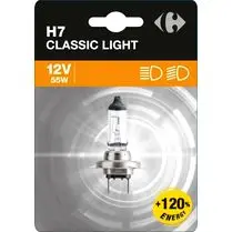 Carrefour, Lampe H7 + 120% 12V 55W