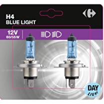 Carrefour, Ampoule auto H4 Blue light 12V 60/55W Day lght