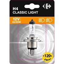 Carrefour, Ampoule H4 Classic light +120% 12V 60/55W