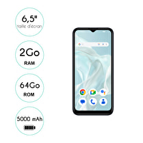 LOGICOM, Smartphone aero black 64go