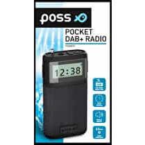 POSS, Radio de poche DAB+ PSPDAB31 noir