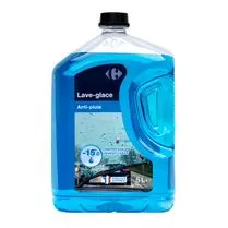 Carrefour, Lave glace -15 anti pluie