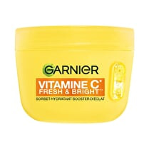Garnier, Sorbet hydratant visage Booster d'éclat vitamine C Fresh & bright