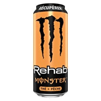 Monster, Boisson énergisante saveur pêche REHAB
