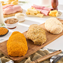 Votre boucher propose, Produit élaboré: Cordon bleu de poulet aux 2 fromages à griller